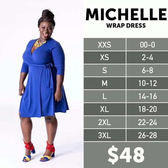 LuLaRoe LLR Wrap Dress Michelle Animal Print Zebra Stripe Tiger Stripe Small New - Picture 8 of 8